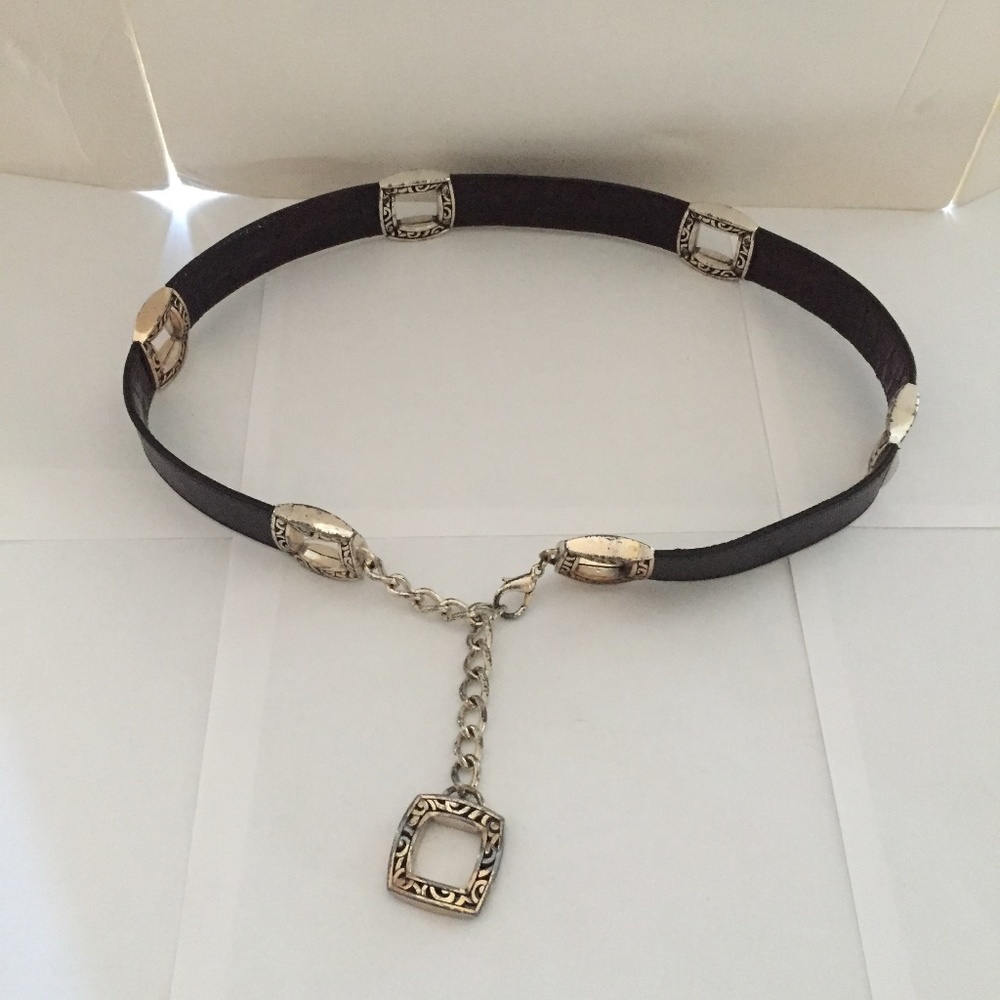 Paten leather reversable adjustable belt